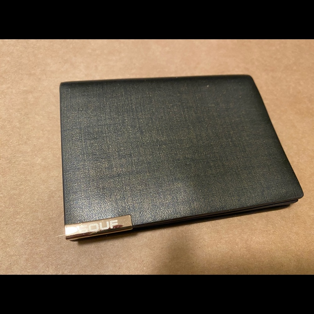 Card holder wallet brown chocolate color